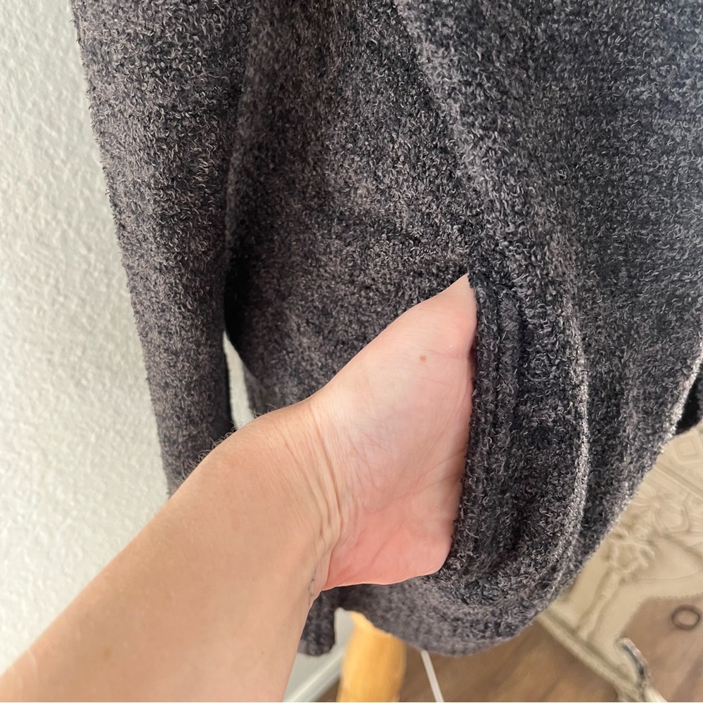Barefoot Dreams CozyChic Lite Cardigan Grey Size XS/S - Picture 7 of 14